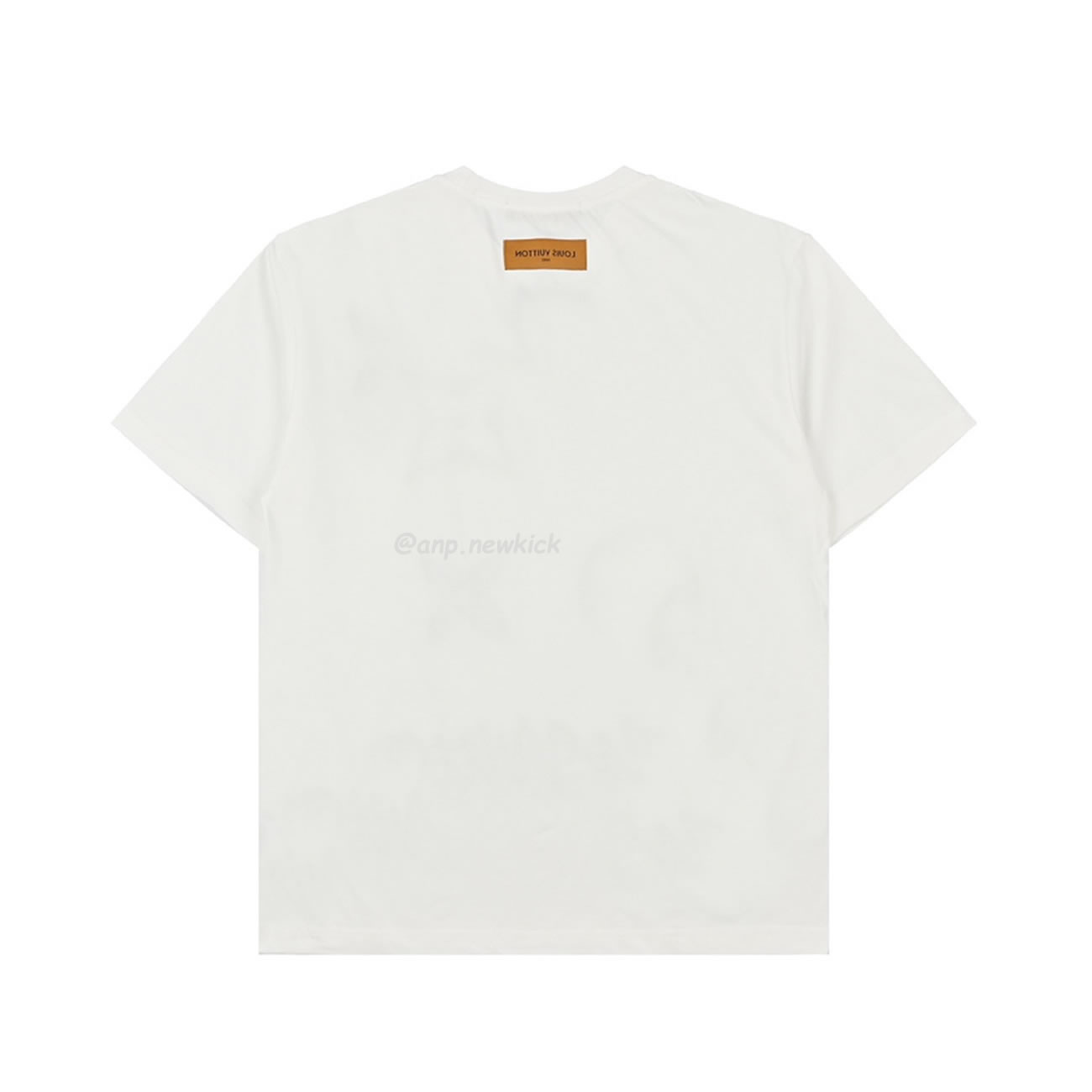 Louis Vuitton 24ss 3d Foam Printed Short Sleeves T Shirt (2) - www.newkick.vip